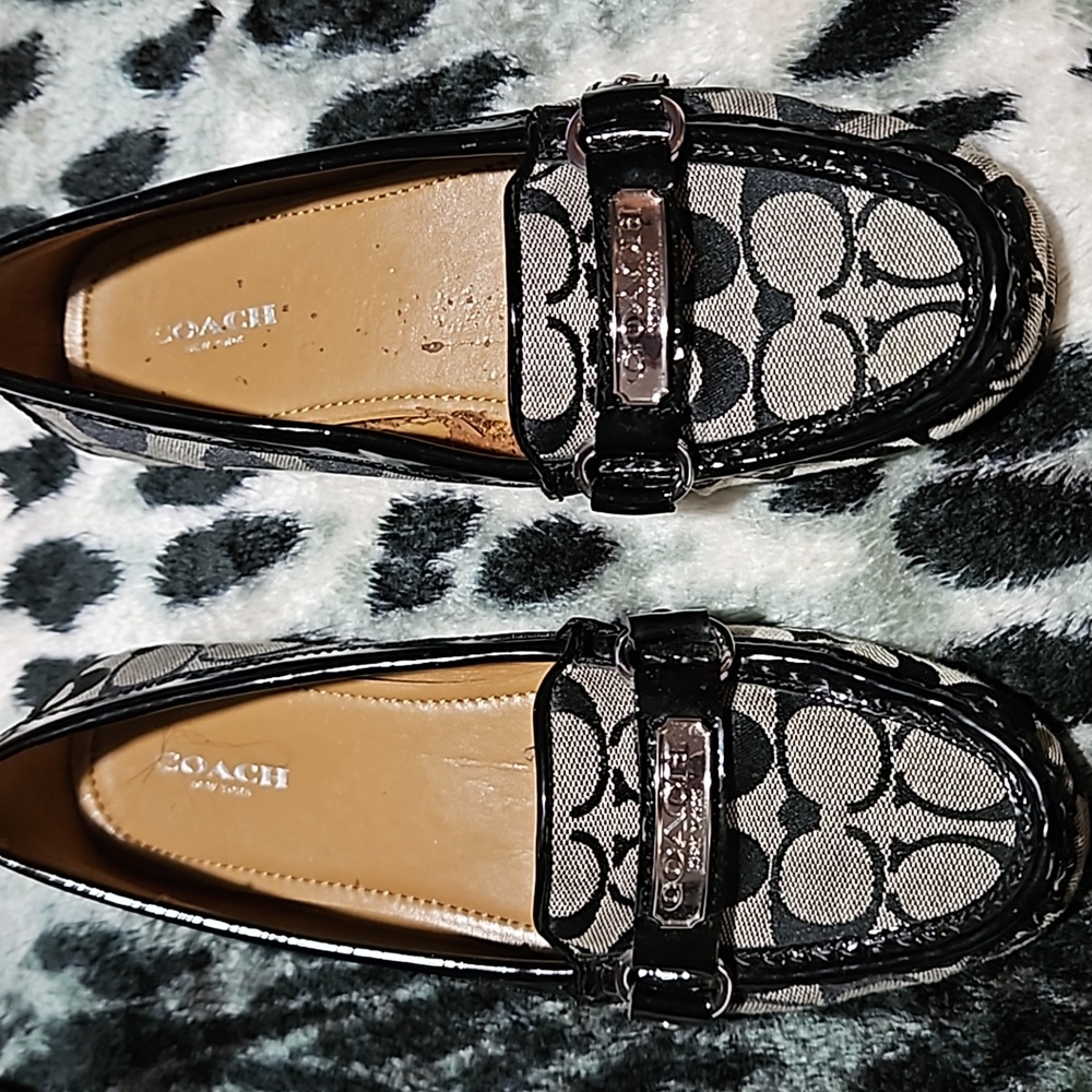 Coach driving loafers
